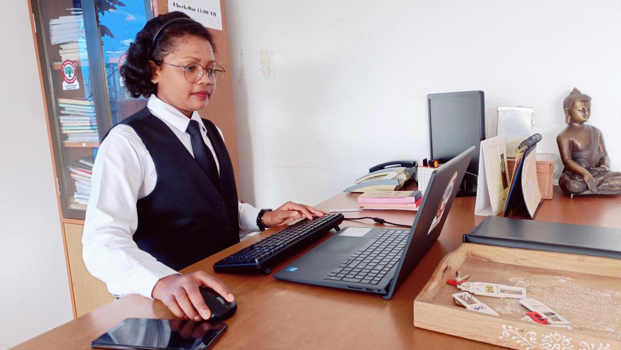 The Bodhgaya Hotel School Extérieur photo